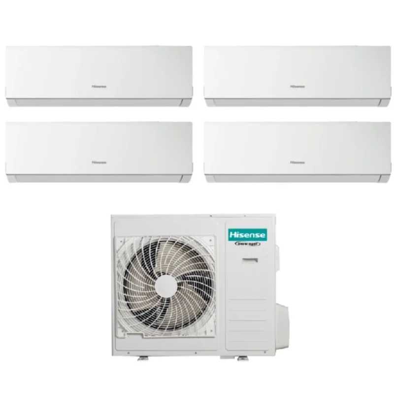 climatizzatore condizionatore hisense quadri split inverter serie new comfort 12_12_12_12 con 4amw105u4raa r 32 12000_12000_12000_12000 new 2018