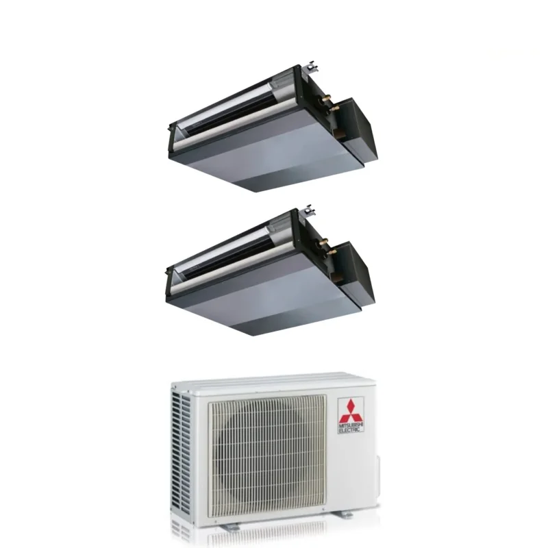 climatizzatore condizionatore mitsubishi electric dual inverter canalizzabile canalizzato sez m 12_12 con mxz 2f53vf r 32 wi fi optional 12000_12000