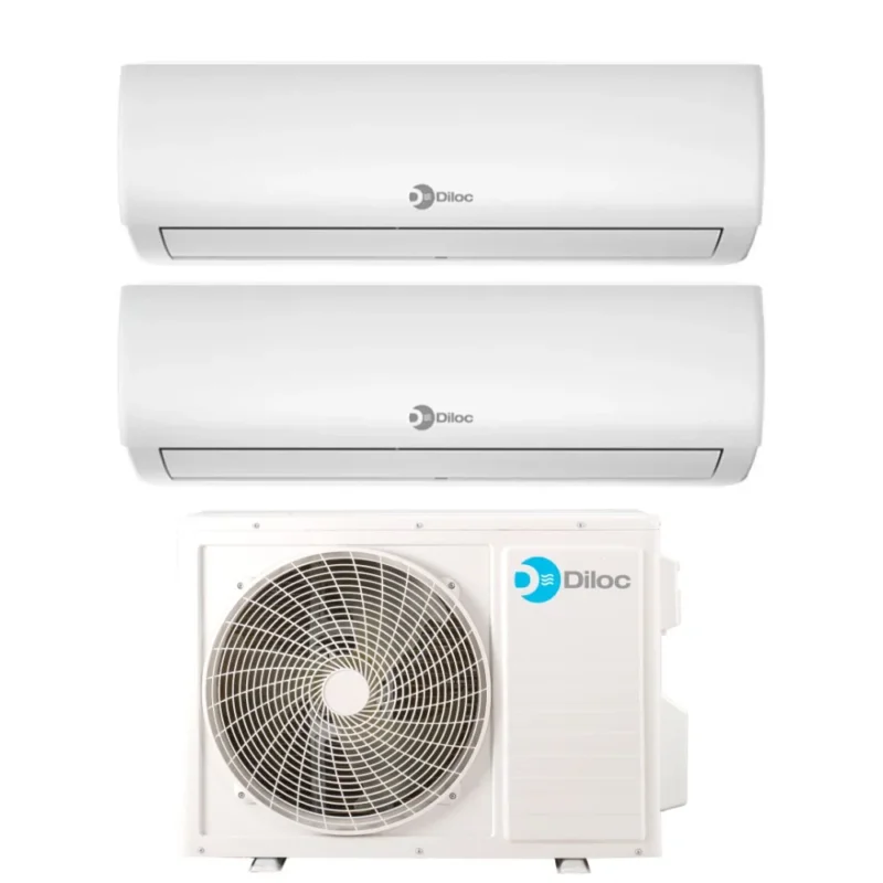 diloc condizionatore dual split diloc ionio 99 con d freedom245 r 32 wi fi integrato