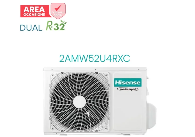 hisense area occasioni 2452 unita esterna hisense motore multisplit 2amw52u4rxc dual split r 32 classe aa