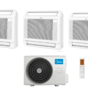 midea condizionatore midea console dual split 999 btu con m3oa 27hfn8 q r 32 wi fi optional