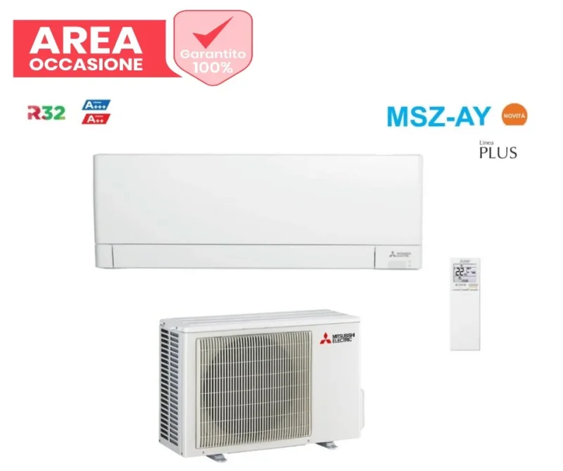 mitsubishi electric area occasioni 2633 condizionatore mitsubishi electric ay 12000 btu r 32 wi fi integrato