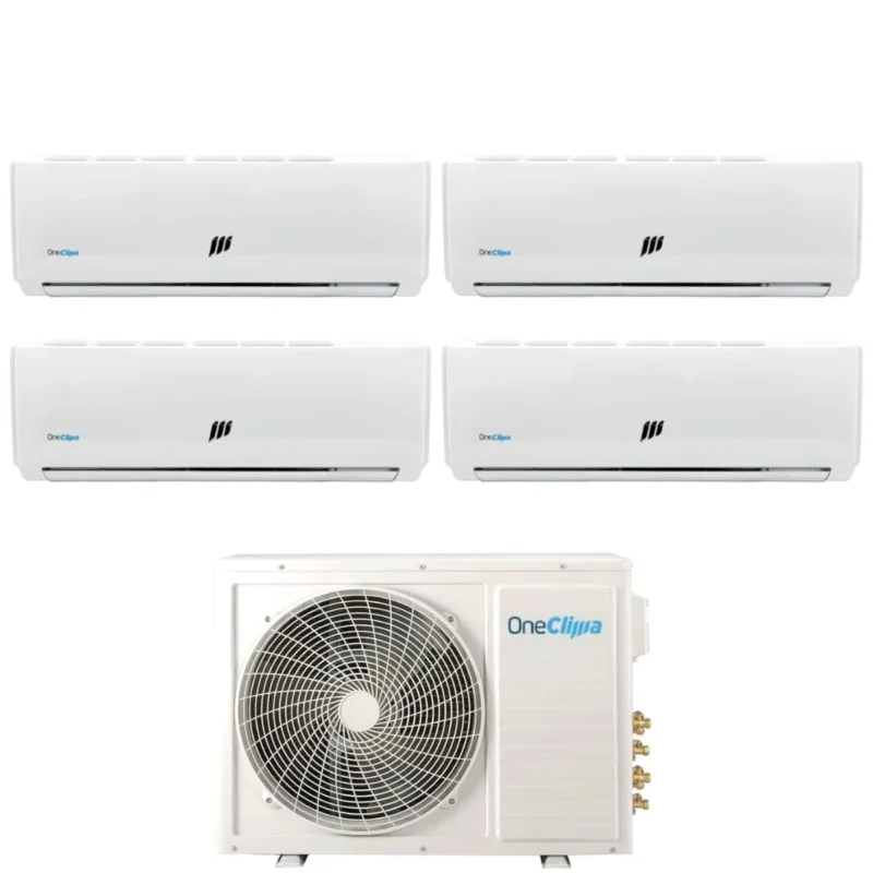 oneclima condizionatore quadri split oneclima pro 991212 con mlt32x4y24 r 32 wi fi optional