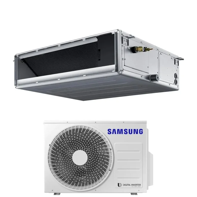 samsung condizionatore canalizzato samsung 12000 btu ac035rnmdkg media prevalenza r 32 wi fi optional