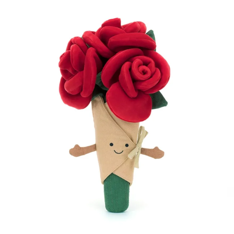 Kuscheltier Rosen Bouquet "Amuseable" - 30 cm (Rot)