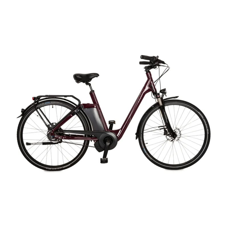 Kalkhoff INCLUDE PREMIUM I8 2017 Aluminium E-City Bike Dunkelrot RH 50 Fahrrad