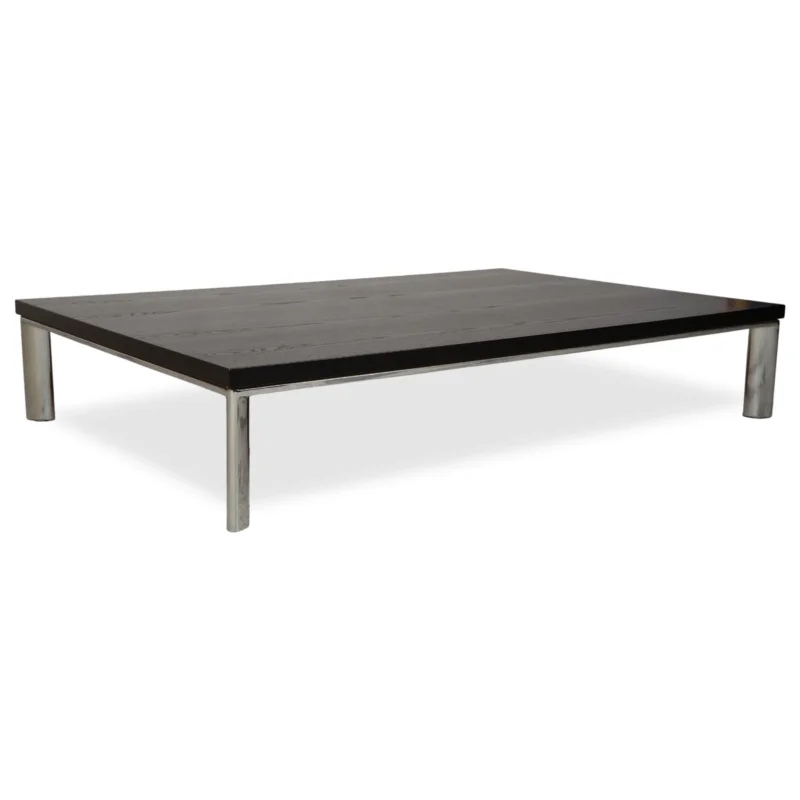 Koinor Volare Holz Couchtisch Schwarz Dunkelbraun 131 x 87 cm