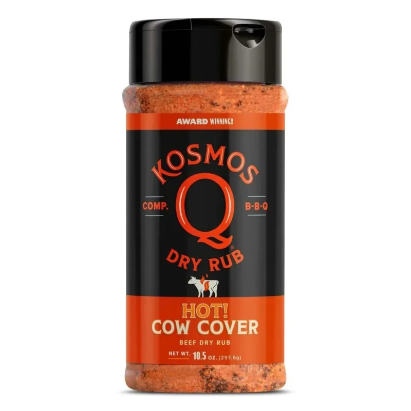 Kosmos Q Cow Cover HOT Rub - 10.5 oz - Grillstar.deKosmos Q Cow Cover HOT Rub - 10.5 ozKosmos QGrillstar.de