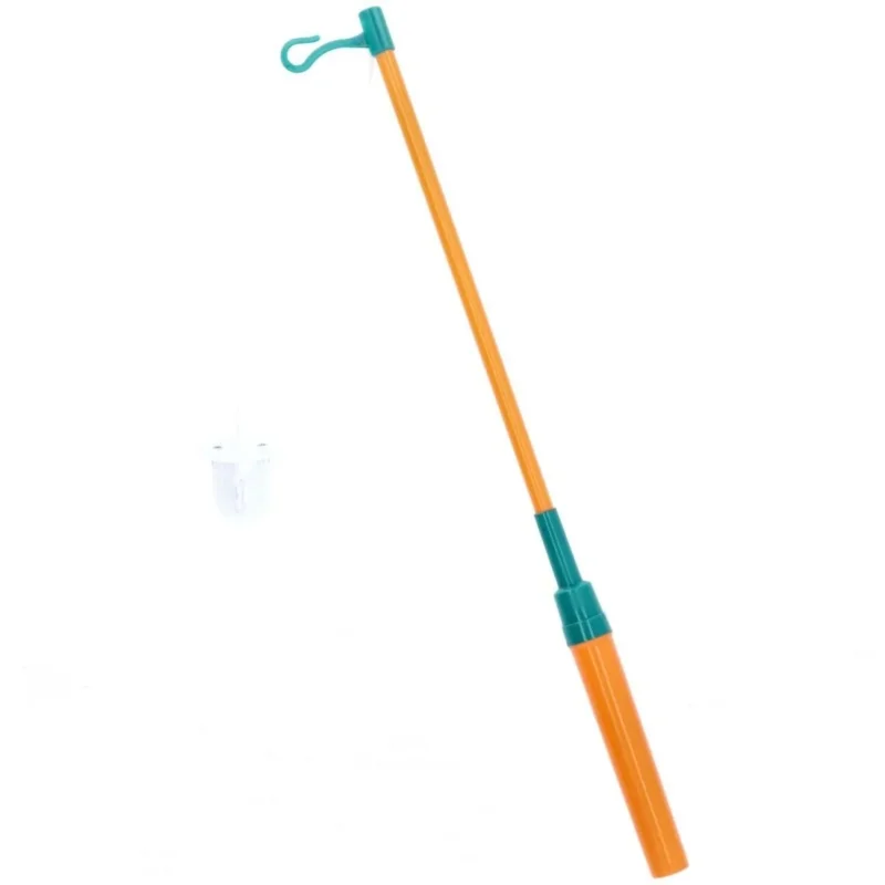 Lampionstokje Oranje 40cm incl. batterij van Folat koop je bij Partywinkel