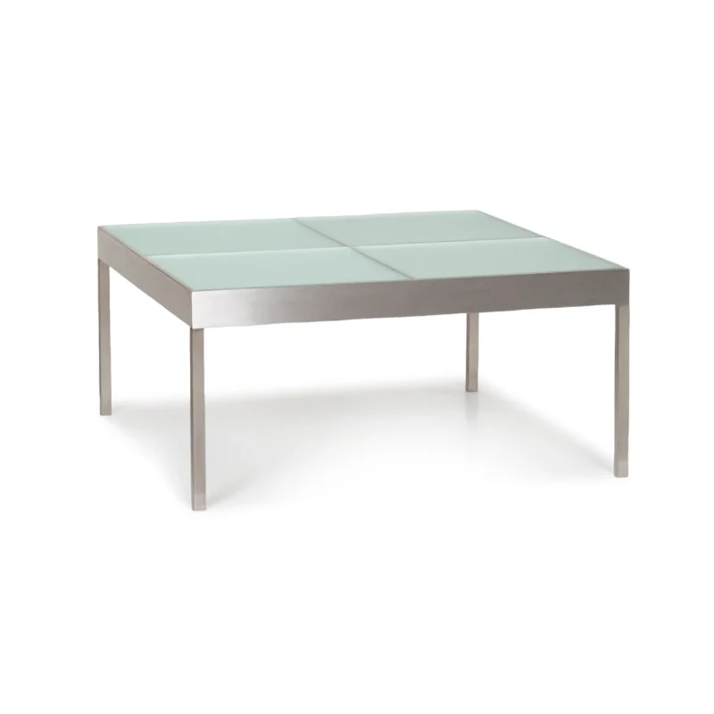 ligne roset Damier Glas Couchtisch Quadratisch #13142