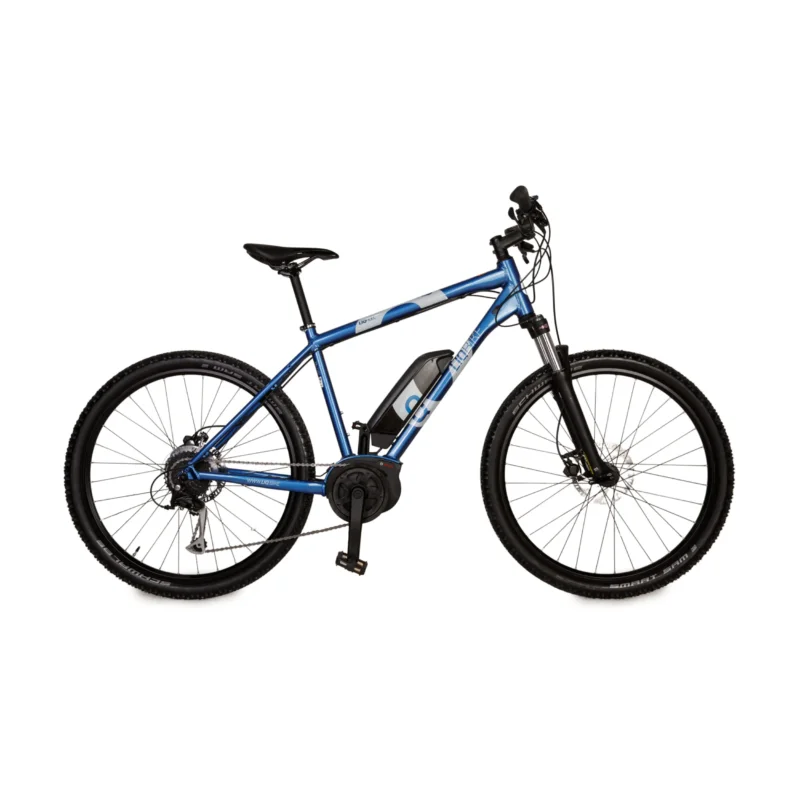 Liqbike LIQFEEL 2021 Aluminium E-Mountainbike Weiß Blau RG L Fahrrad Heardtail