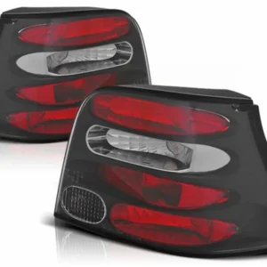 Schwarze Rückleuchten Set für VW Golf 4 1997-2003, LED Tuning Zubehör