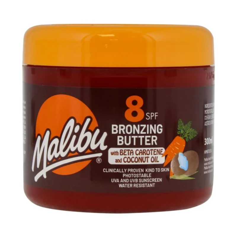 Malibu Suncare SPF 8 Bronzing Butter Carot 300 ml.