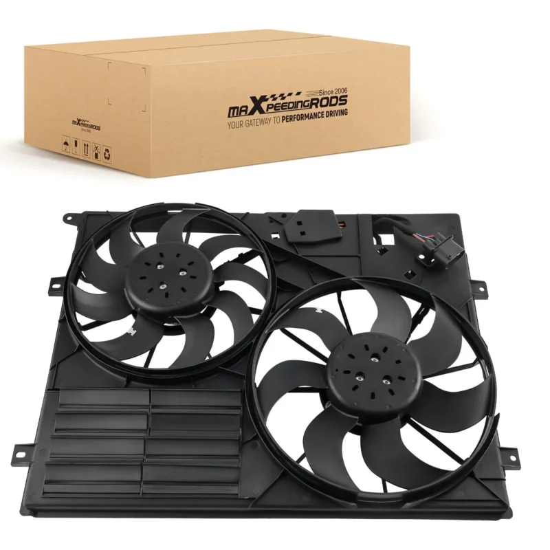 Neu Kühlerlüfter 240W 4-Pin kompatibel für VW Sharan 2.0 TFSI 2010-2015 7N0121207A 7740148