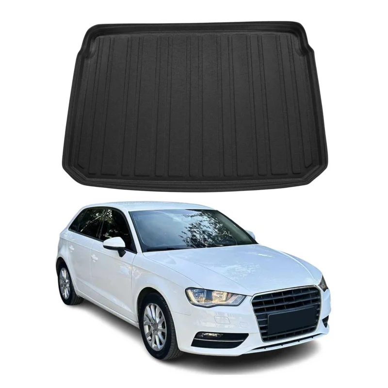 Kofferraumwanne Laderaumwanne für Audi A3 8V Sportback 2012-2020 Gummi TPE