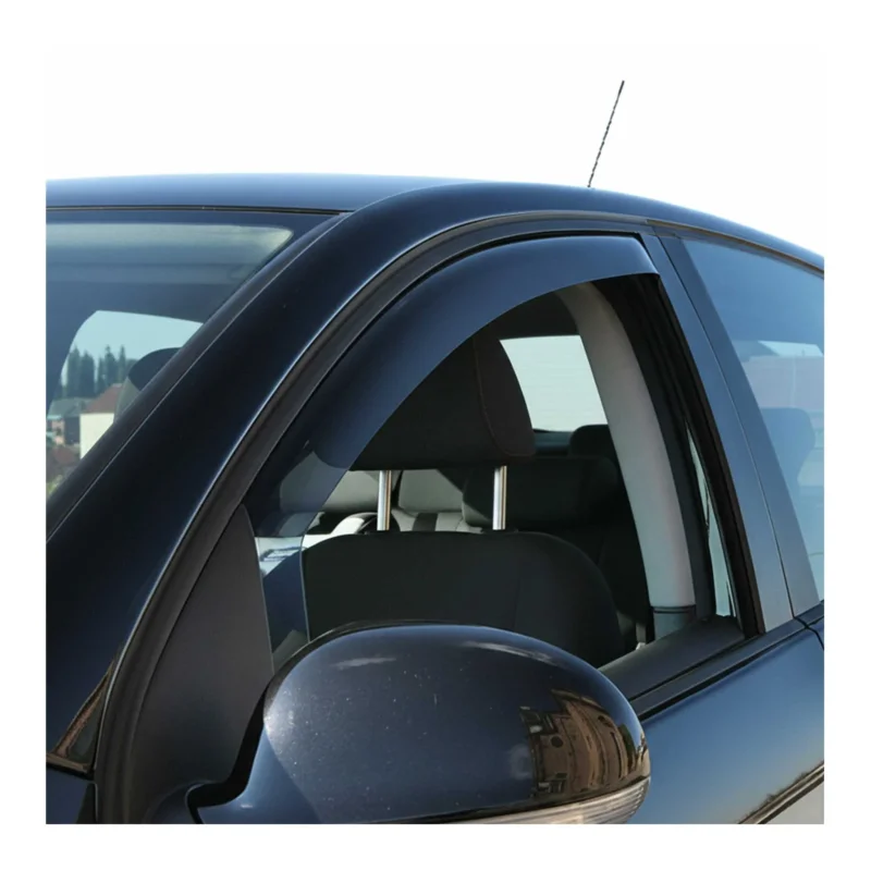 Windabweiser Regenabweiser für Peugeot 208 2012-2019 Dunkel Acryl 2tlg