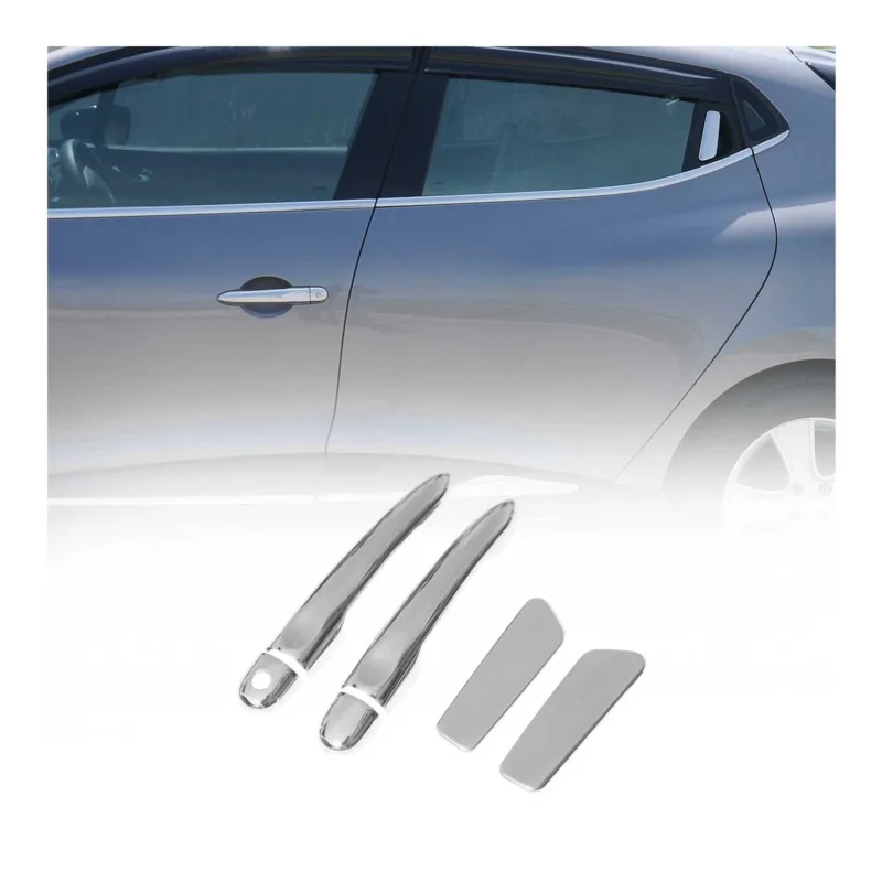 Chrom Türgriff Blende für Renault Clio 2012-2019 4-Tür Edelstahl 6tlg