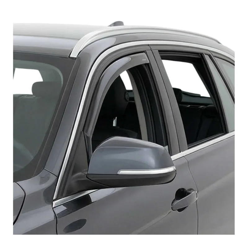 Windabweiser Regenabweiser für BMW 3er F30 F31 2012-2019 Dunkel Acryl 2tlg
