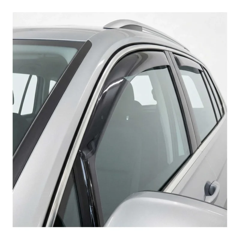 Windabweiser Regenabweiser für VW Tiguan 2016-2024 Dunkel Acryl 2tlg