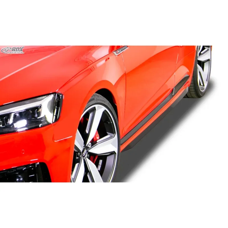 RDX Seitenschweller 'Slim' für Audi RS5 F5 2016- ABS Schwarz 2er-Set TÜV