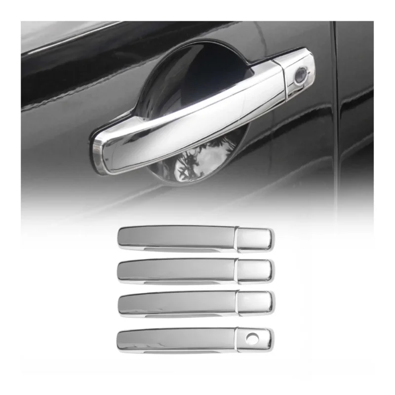 Chrom Türgriff Blende für Nissan Qashqai +2 2006-2013 Edelstahl 8tlg