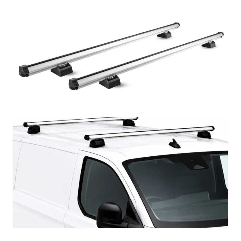 Dachträger für Citroen Jumper 2006-2026 H1+H2 2-Träger Aluminium Silber