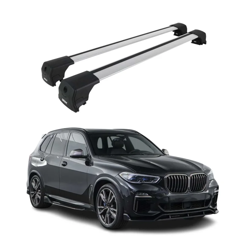Dachträger Gepäckträger für BMW X5 G05 2019-2026 ABE Grundträger Alu Silber