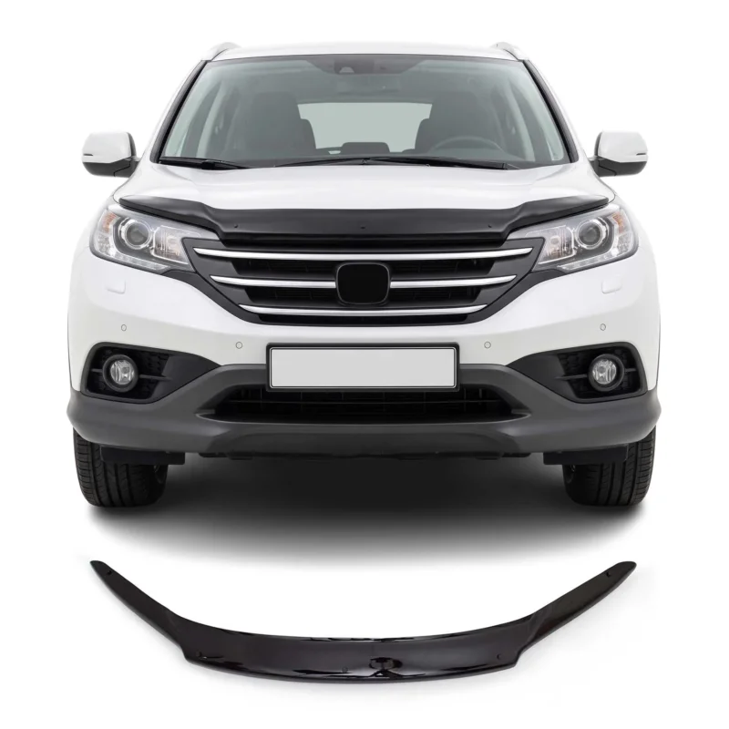 Motorhaube Deflektor Insekten Steinschlagschutz für Honda CR-V 2012-2020 Dunkel