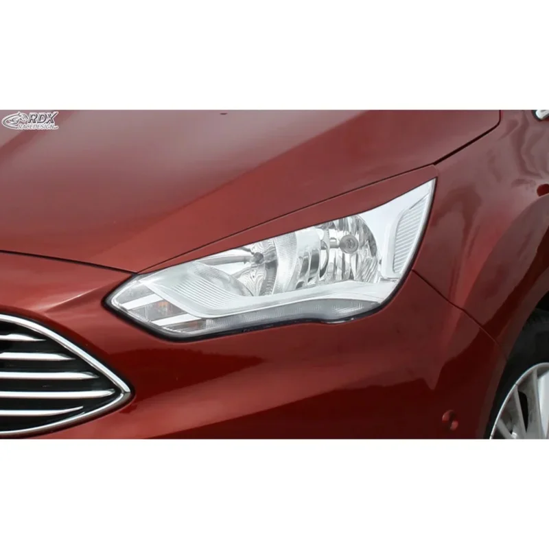 RDX Scheinwerferblenden für Ford C-Max Facelift 2015-2019 ABS TÜV