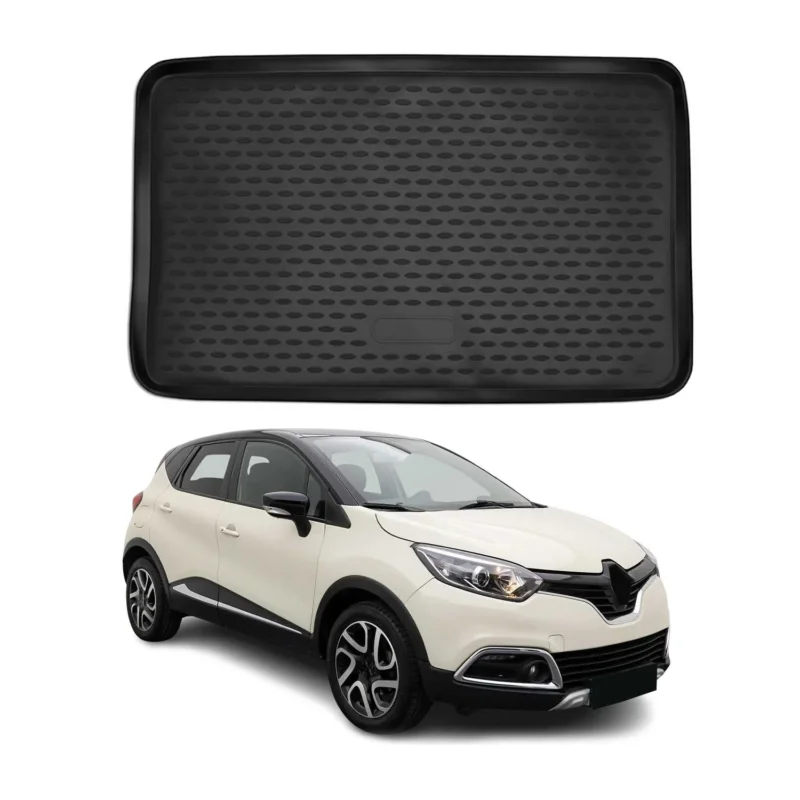 Kofferraummatte Kofferraumwanne für Renault Captur 2016-2021 Oben Gummi TPE