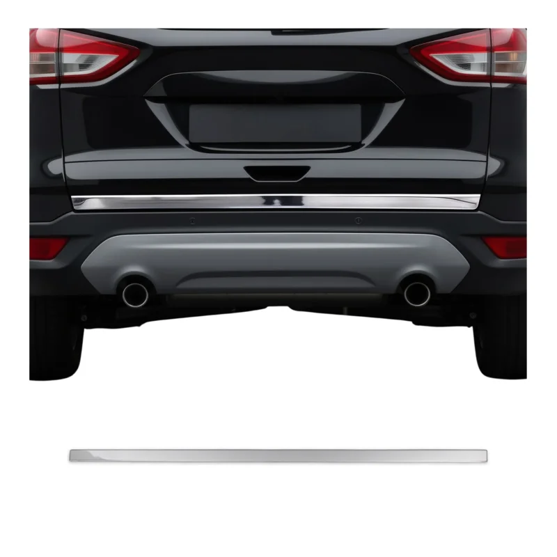 Kofferraumleiste Heckklappe Leiste für Ford Kuga II 2012-2019 Edelstahl Chrom