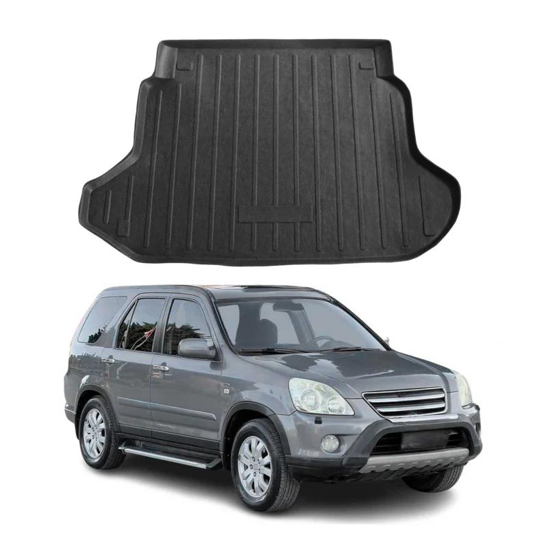 Kofferraumwanne Laderaumwanne für Honda CR-V II 2002-2006 Gummi TPE Schwarz