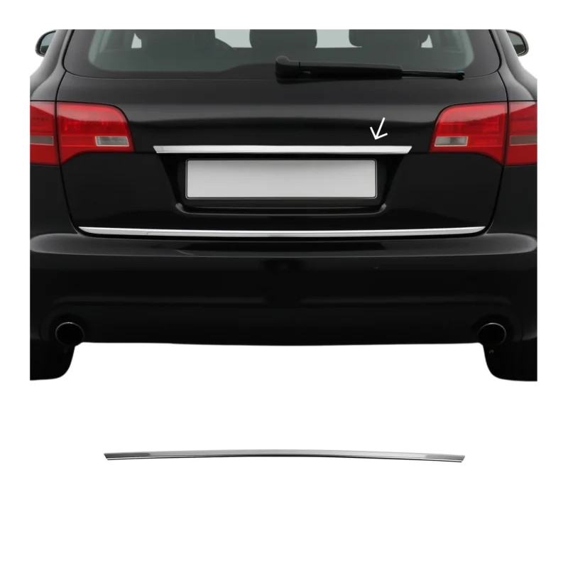 Heckklappe Kofferraumöffner Griff für Audi A6 Limo 2004-2011 Edelstahl Chrom