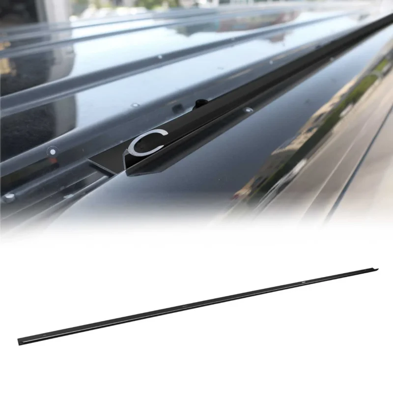 Sonnensegel Kederschiene für VW T7 Transporter Caravelle ab 2024 L2 Schwarz Alu