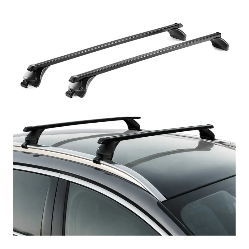 Quick Dachträger für DS 7 Crossback / DS 7 2017-2026 Stahl Schwarz 2x