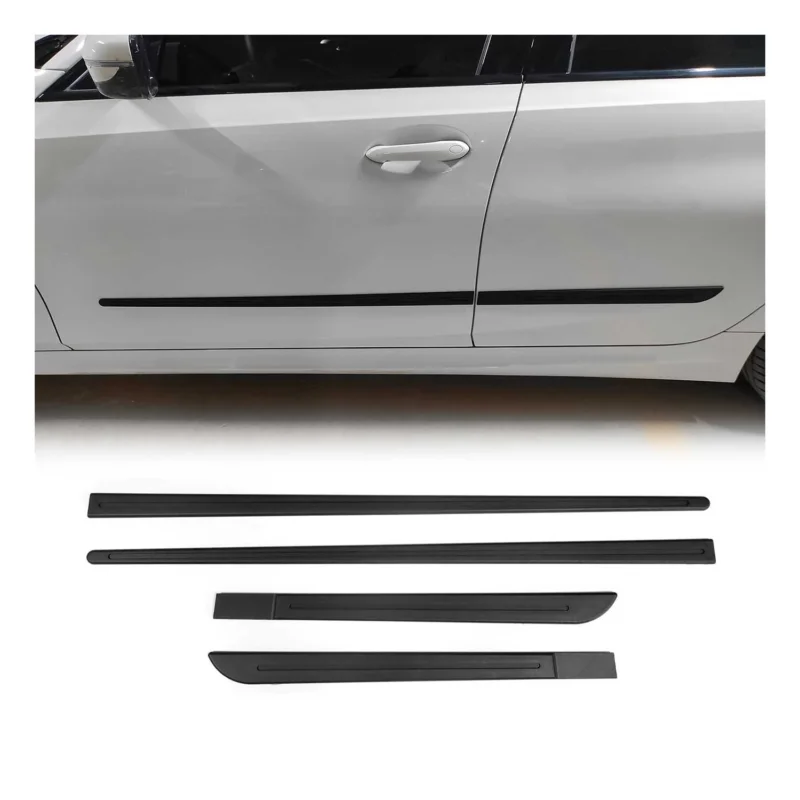 Seitentürleiste Türleisten Türschutzleisten für Suzuki Baleno ABS Chrom Matt