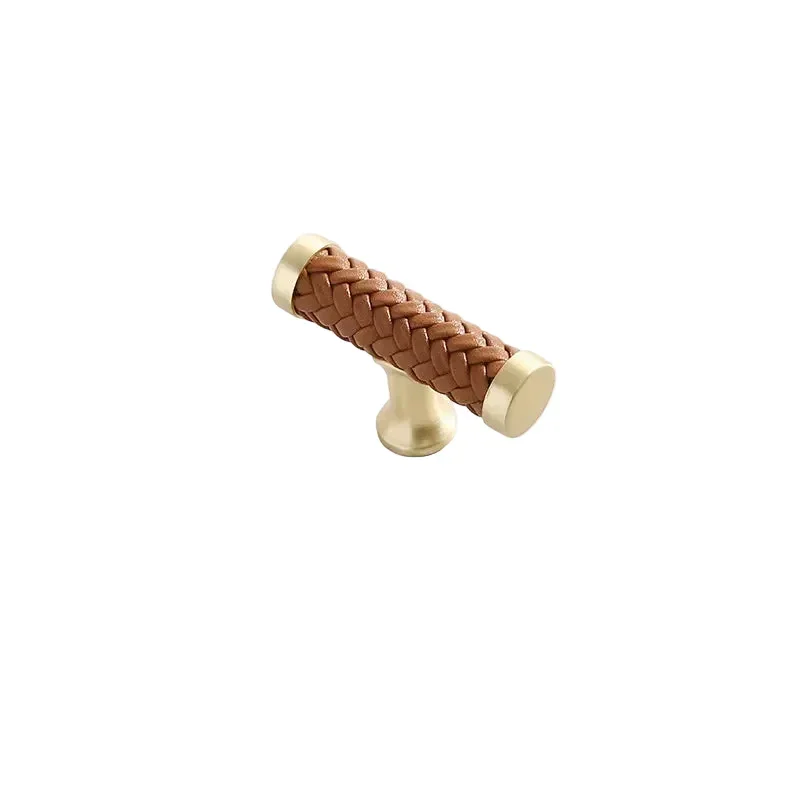 Nordic Leder Schrankgriffe Schubladengriffe für Kleiderschrank und Möbel | Karnz