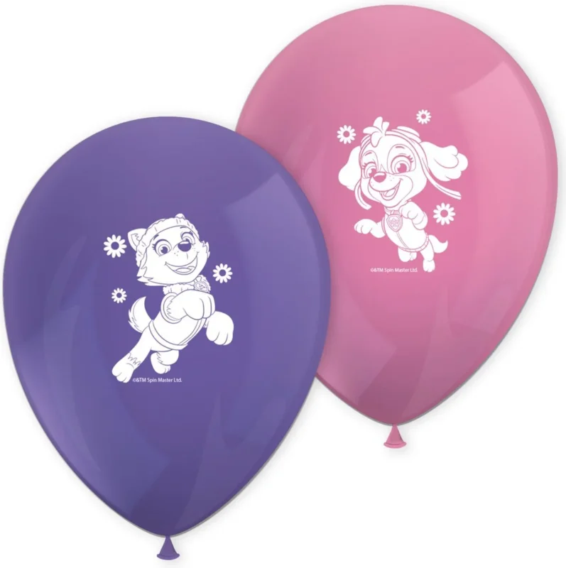 Paw Patrol Ballonnen Skye And Everest 8st van Procos koop je bij Partywinkel