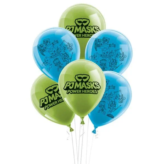 Pj Masks Ballonnen Groen Blauw 25cm van VDV Benefit koop je bij Partywinkel