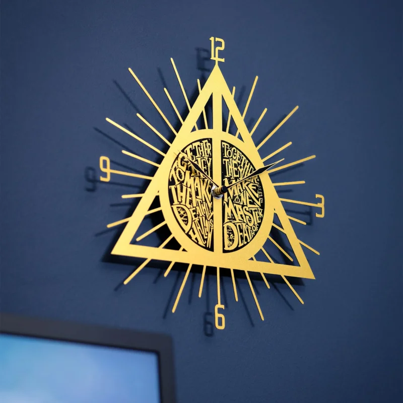Produktbild Harry Potter - Heiligtümer des Todes Wanduhr