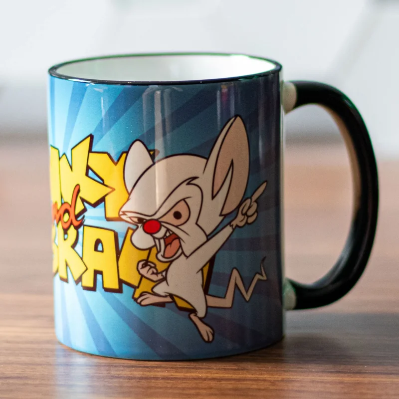 Produktbild Pinky und der Brain - Logo Tasse