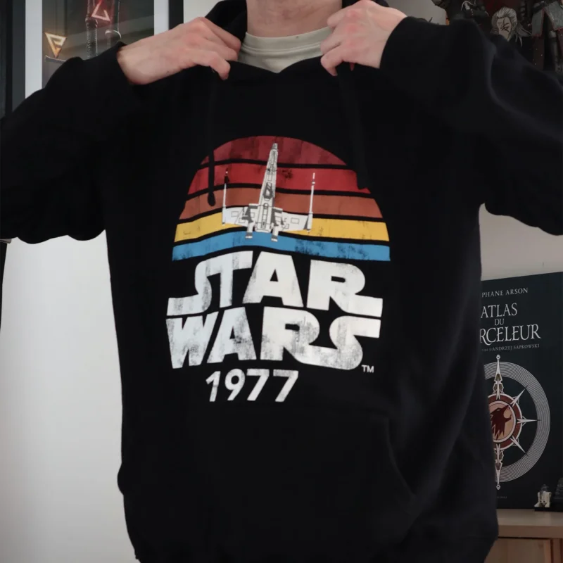 Produktbild Star Wars of 1977 Retro Hoodie schwarz