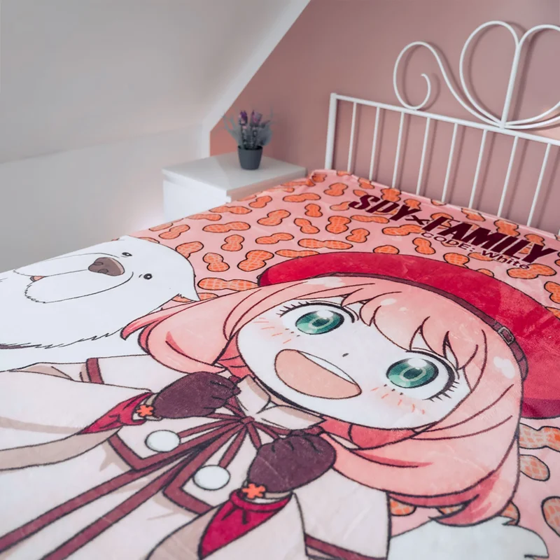 Produktbild Spy x Family - Anya und Bond Flauschdecke
