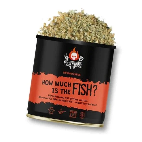 Rock 'n' Rubs How much is the fish? - 180 g - Grillstar.deRock 'n' Rubs How much is the fish? - 180 gGewürzeRock 'n' RubsGrillstar.de