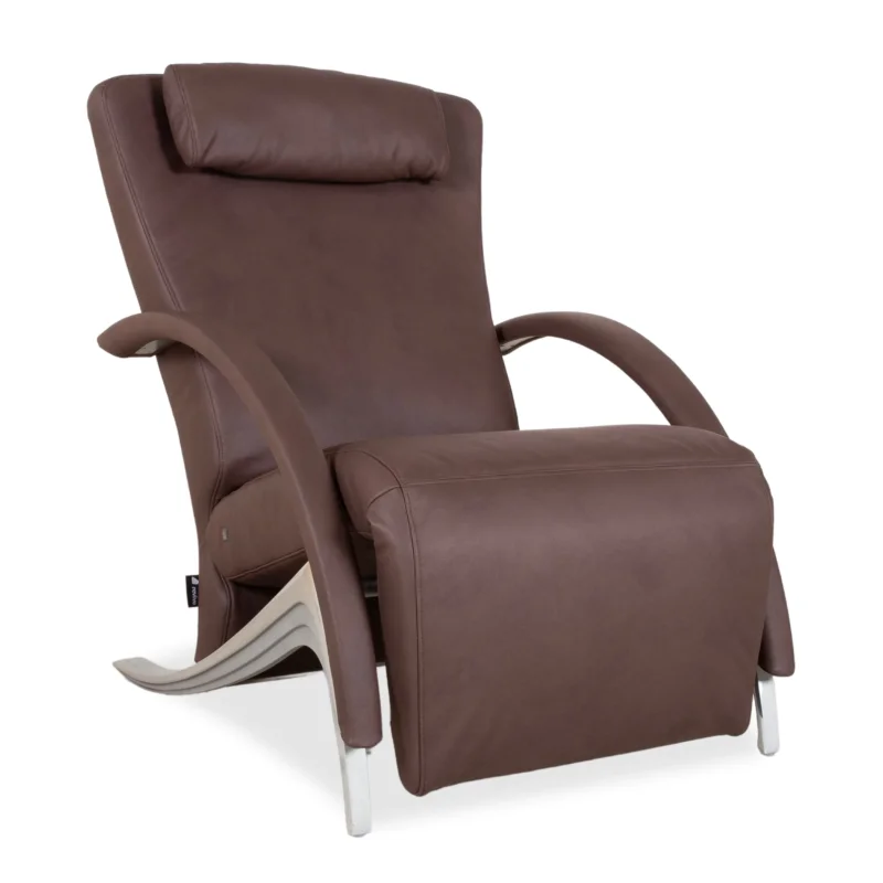 Rolf Benz 3100 Sessel veganes Leder Braun Mokka Neubezug GAVIN 105 manuelle Funktion Relaxfunktion