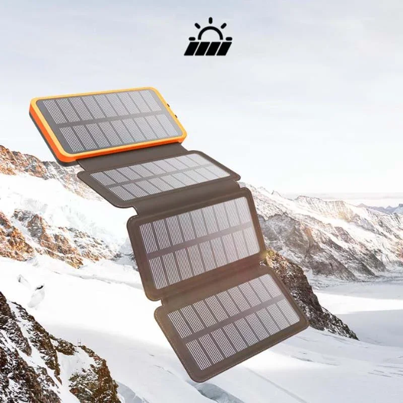 Faltbare, wasserdichte Solar-Powerbank