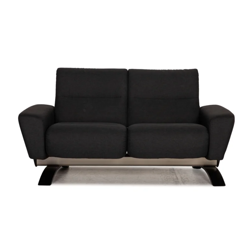 Stressless You Julia Stoff Sofa Grau Zweisitzer Couch