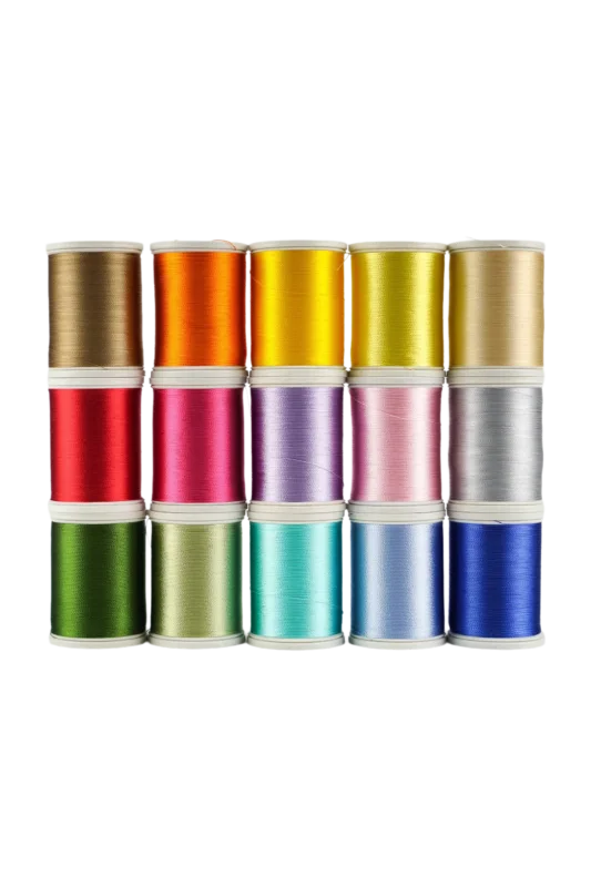 Fünfzehn SULKY Rayon 40 Garnspulen des Sets SELECTED in abgestimmten Farben