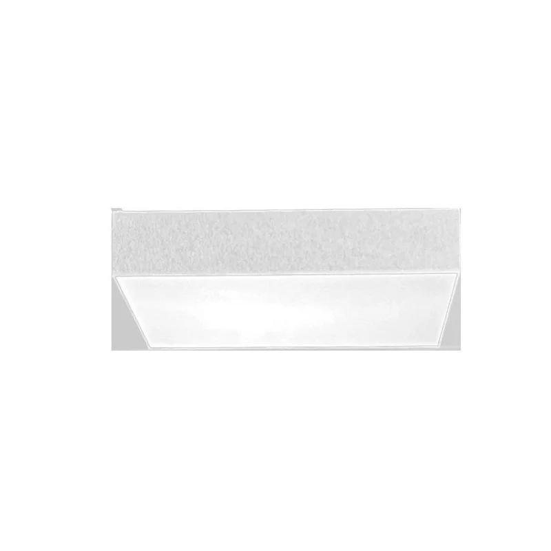 Megatron - Leuchtenschirm f.LED-Panel MT10002.12241 Hellgrau, H 127mm