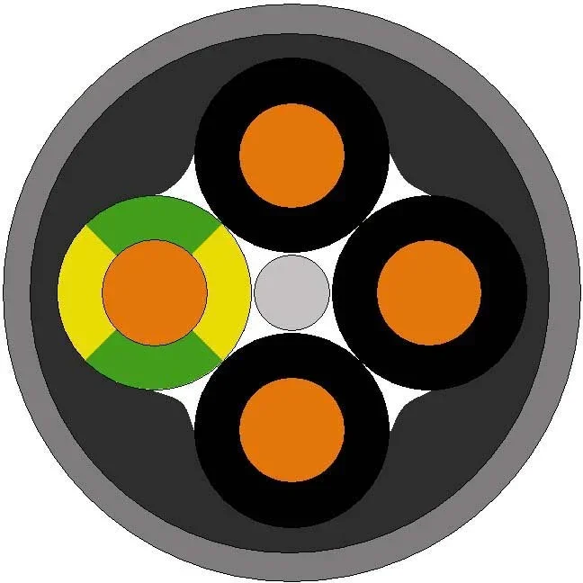 Lapp Kabel&Leitung - Energiekabel < 1 kV, für ortsveränderlichen Einsatz ÖLFLEX SMART 108 4X0,75 18040099/500 − 500 Meter